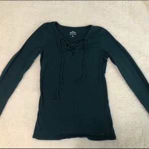 Green/blue long sleeve